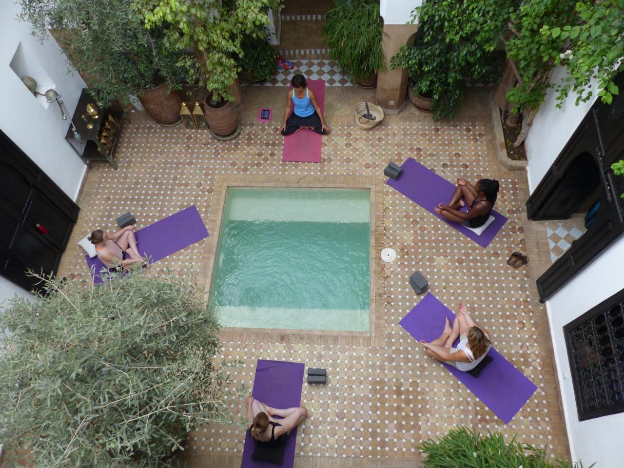 Riad Magellan Yoga And Spa Marrakesch Exterior foto